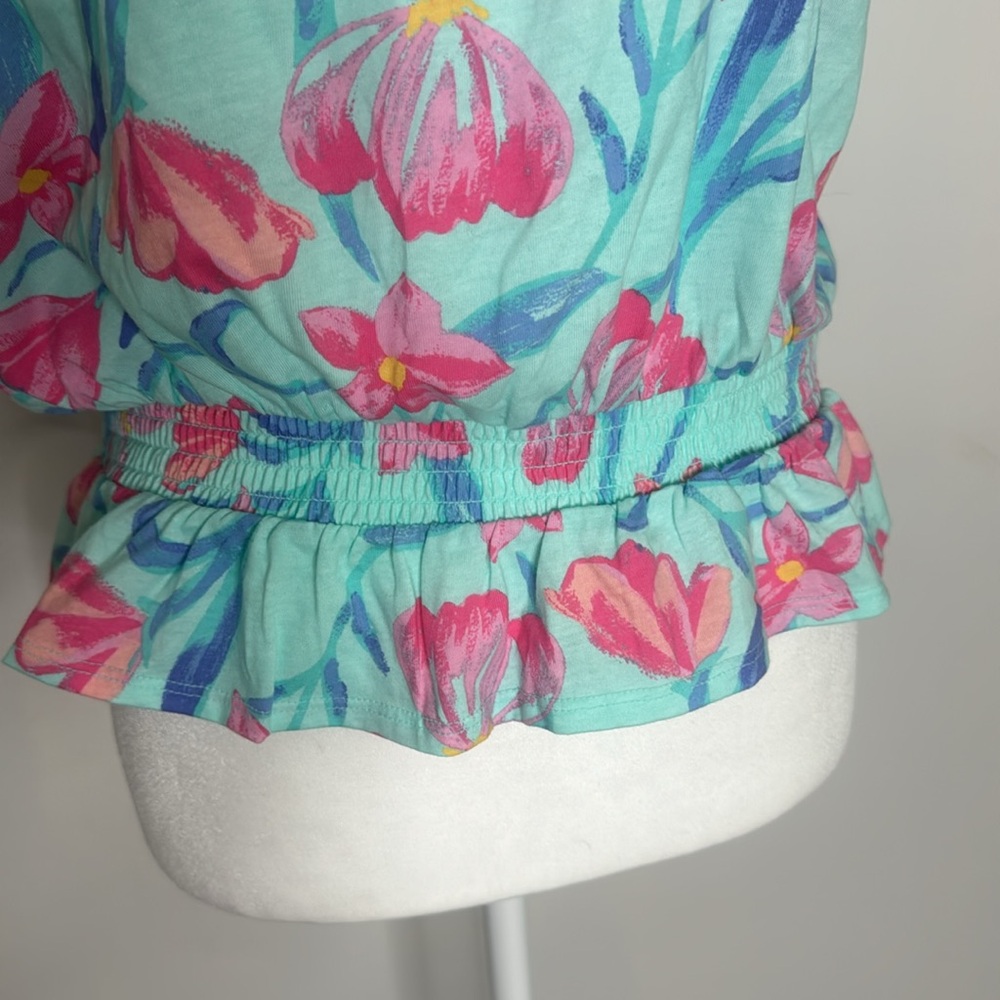 NWT Girl’s OshKosh B’gosh Floral Top Size 14 - Picture 2 of 11